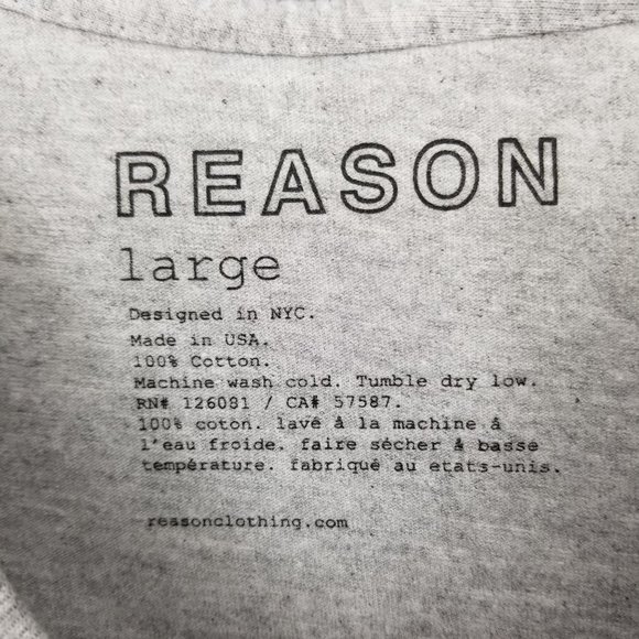 Reason Brand Short Sleeved Men's Graphic Shirt Bundles Size Large - Picture 8 of 9